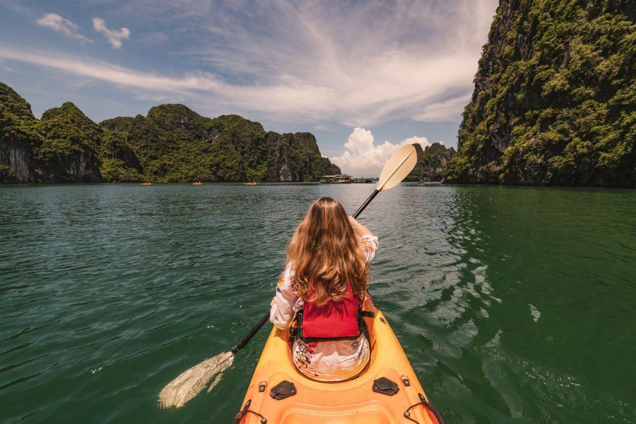 Heritage Line Ylang Cruise - Halong Bay & Lan Ha Bay Халонг Экстерьер фото