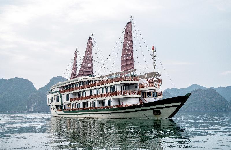 Heritage Line Ylang Cruise - Halong Bay & Lan Ha Bay Халонг Экстерьер фото