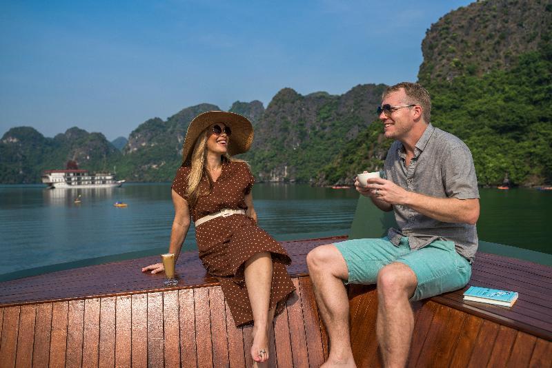 Heritage Line Ylang Cruise - Halong Bay & Lan Ha Bay Халонг Экстерьер фото