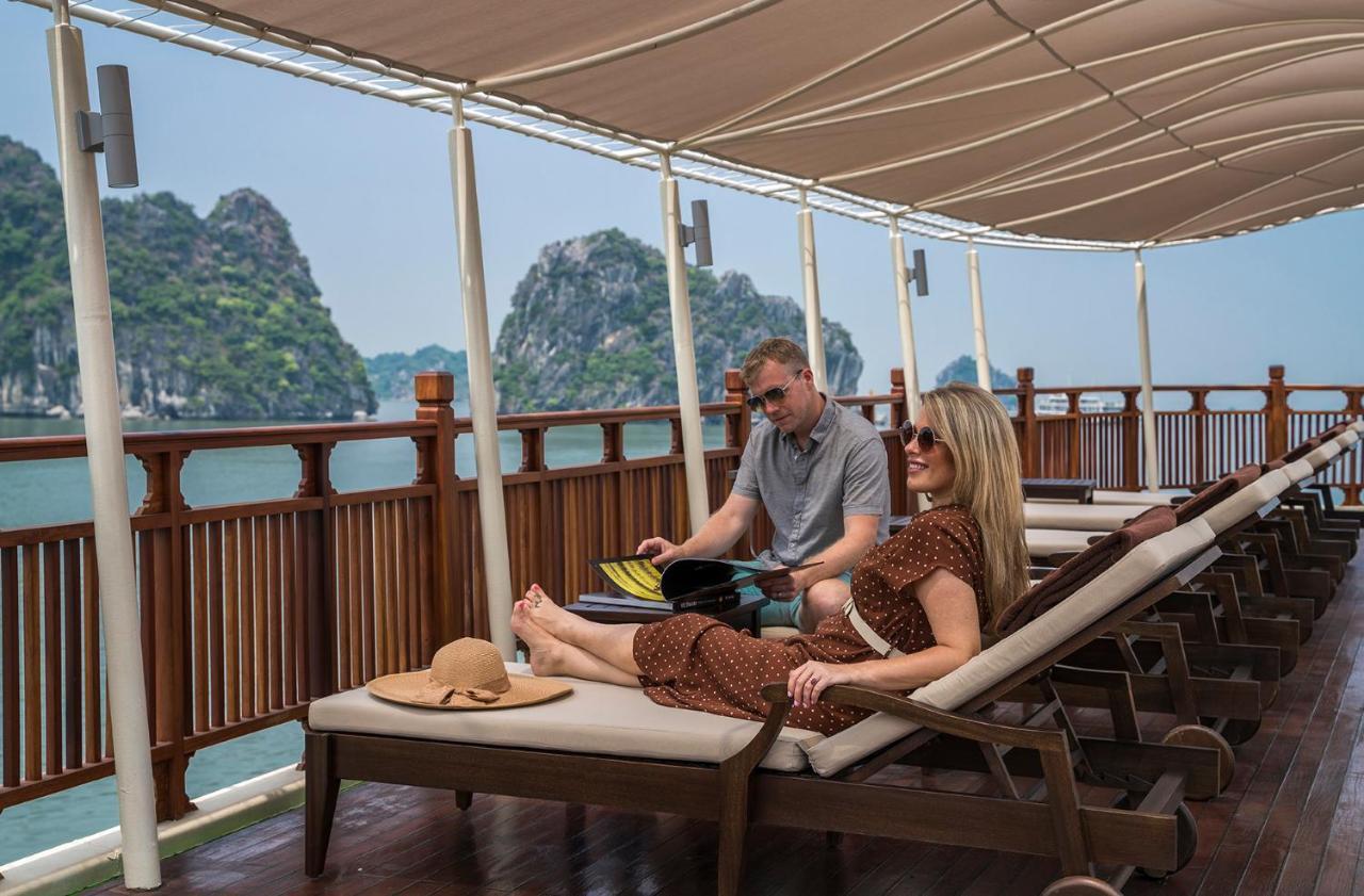 Heritage Line Ylang Cruise - Halong Bay & Lan Ha Bay Халонг Экстерьер фото