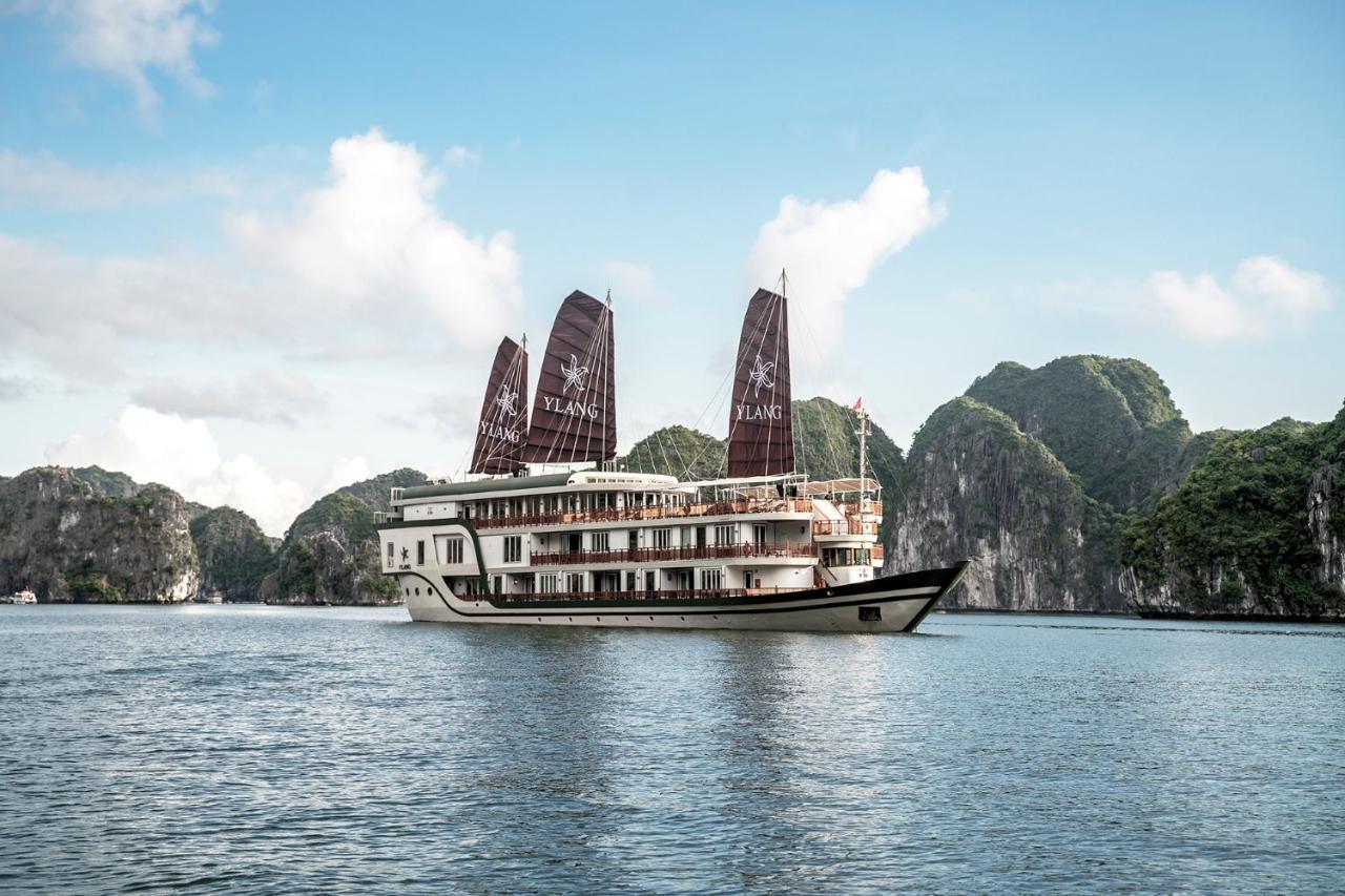 Heritage Line Ylang Cruise - Halong Bay & Lan Ha Bay Халонг Экстерьер фото